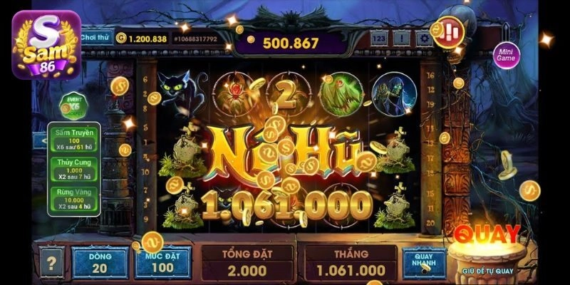Kim Hoa Bạo Kích thuộc dòng nổ hũ đổi thưởng